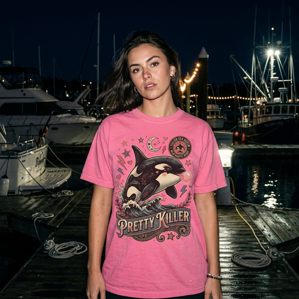 Pretty Killer Orca T-Shirt