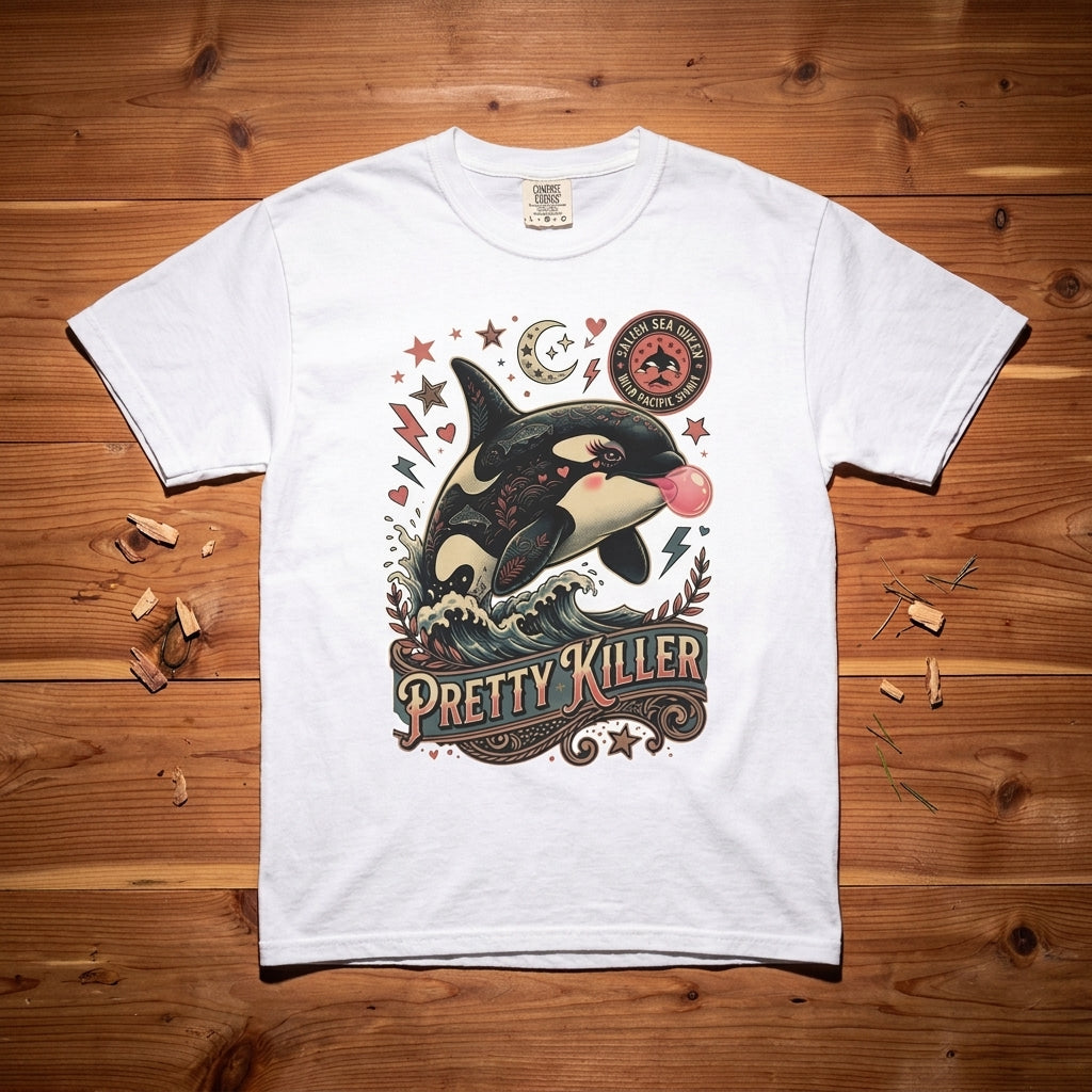 Pretty Killer Orca T-Shirt