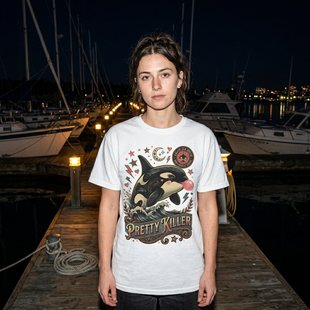 Pretty Killer Orca T-Shirt