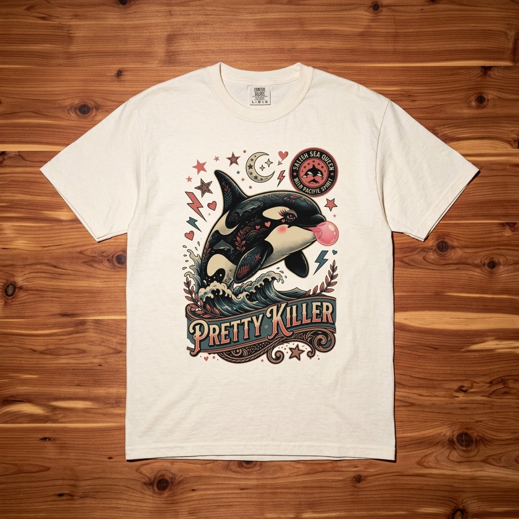Pretty Killer Orca T-Shirt