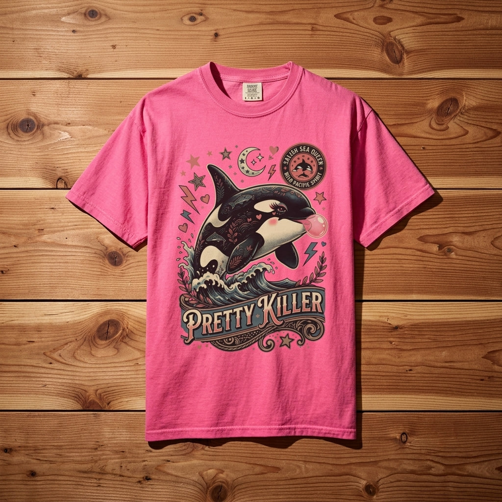 Pretty Killer Orca T-Shirt