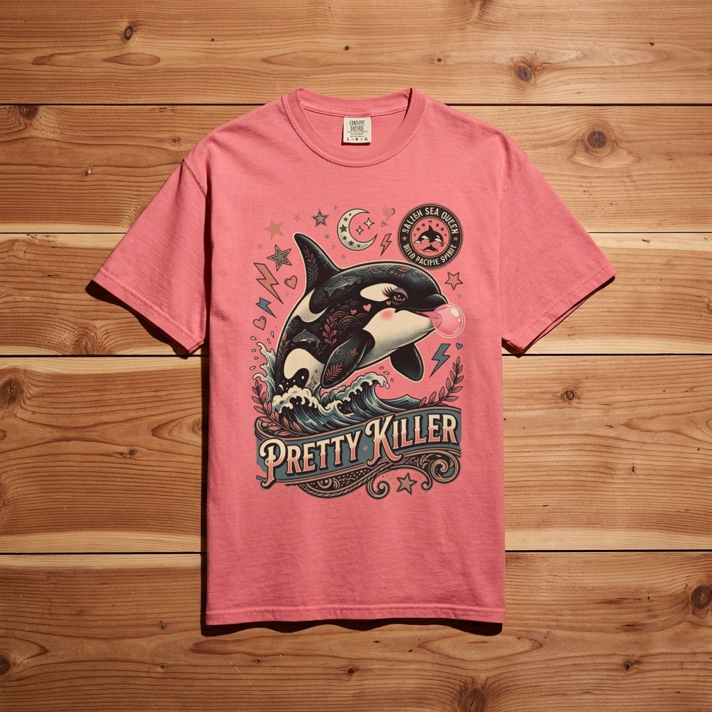 Pretty Killer Orca T-Shirt