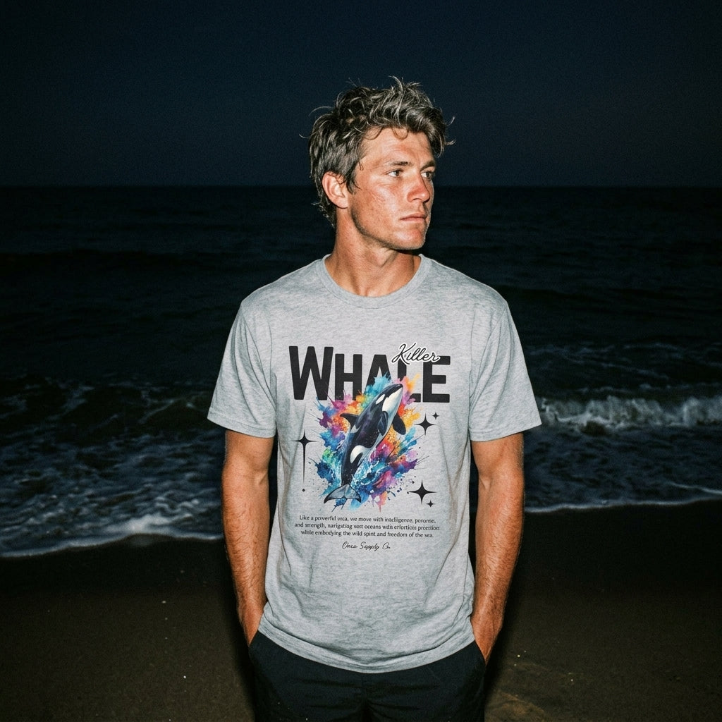 Killer Whale Unisex T-Shirt Orca Supply Co.