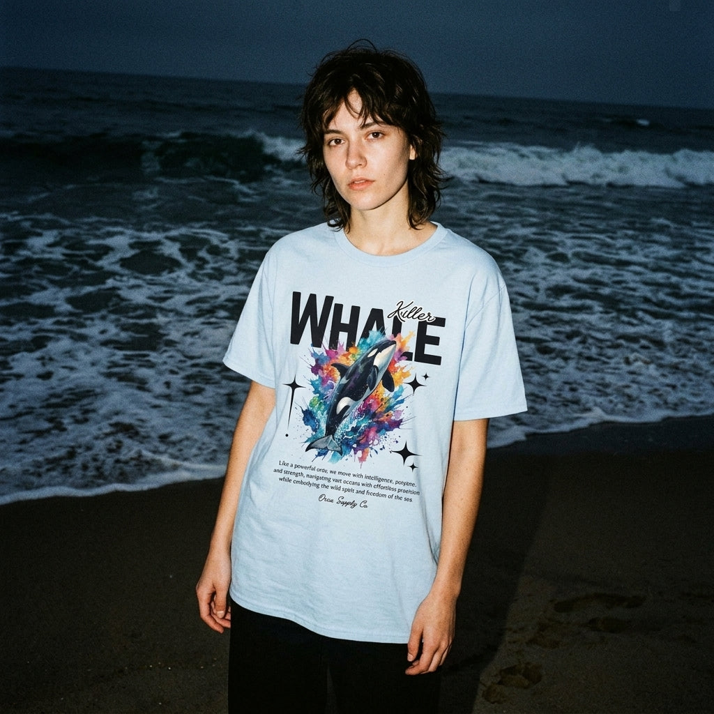 Killer Whale Unisex T-Shirt Orca Supply Co.