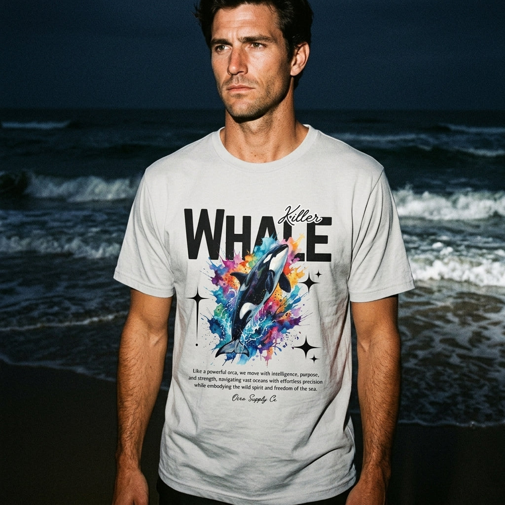 Killer Whale Unisex T-Shirt Orca Supply Co.