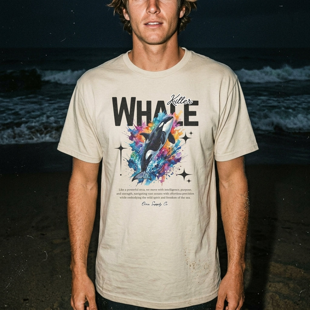 Killer Whale Unisex T-Shirt Orca Supply Co.