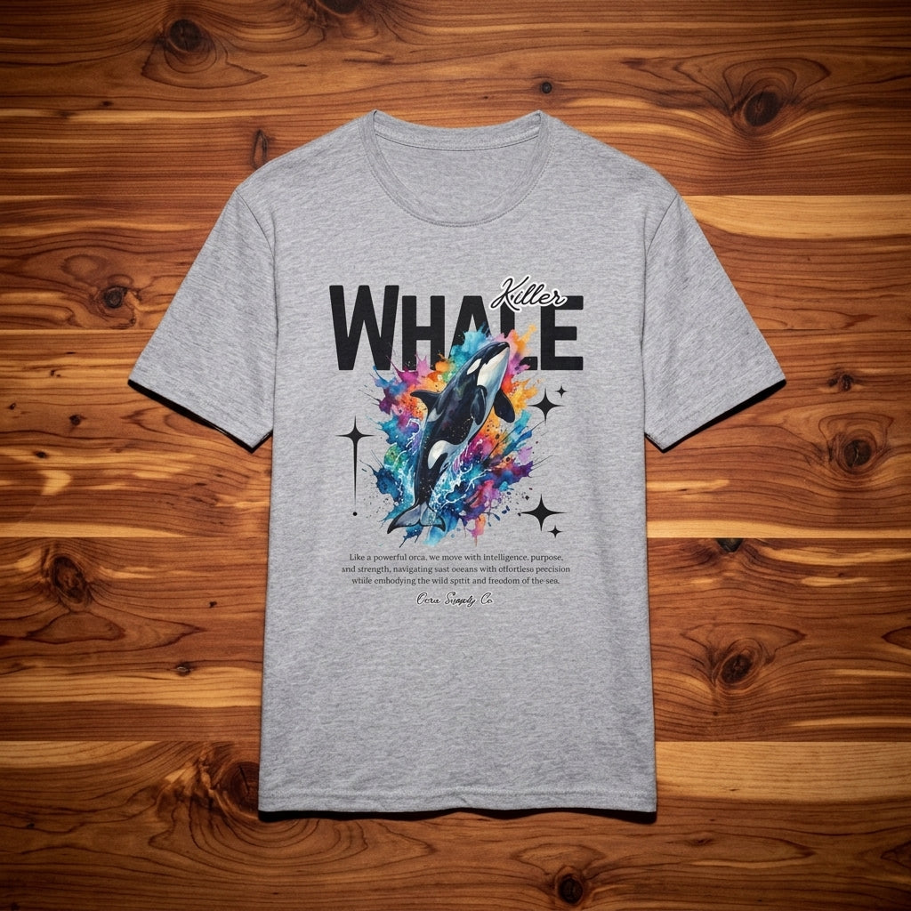 Killer Whale Unisex T-Shirt Orca Supply Co.