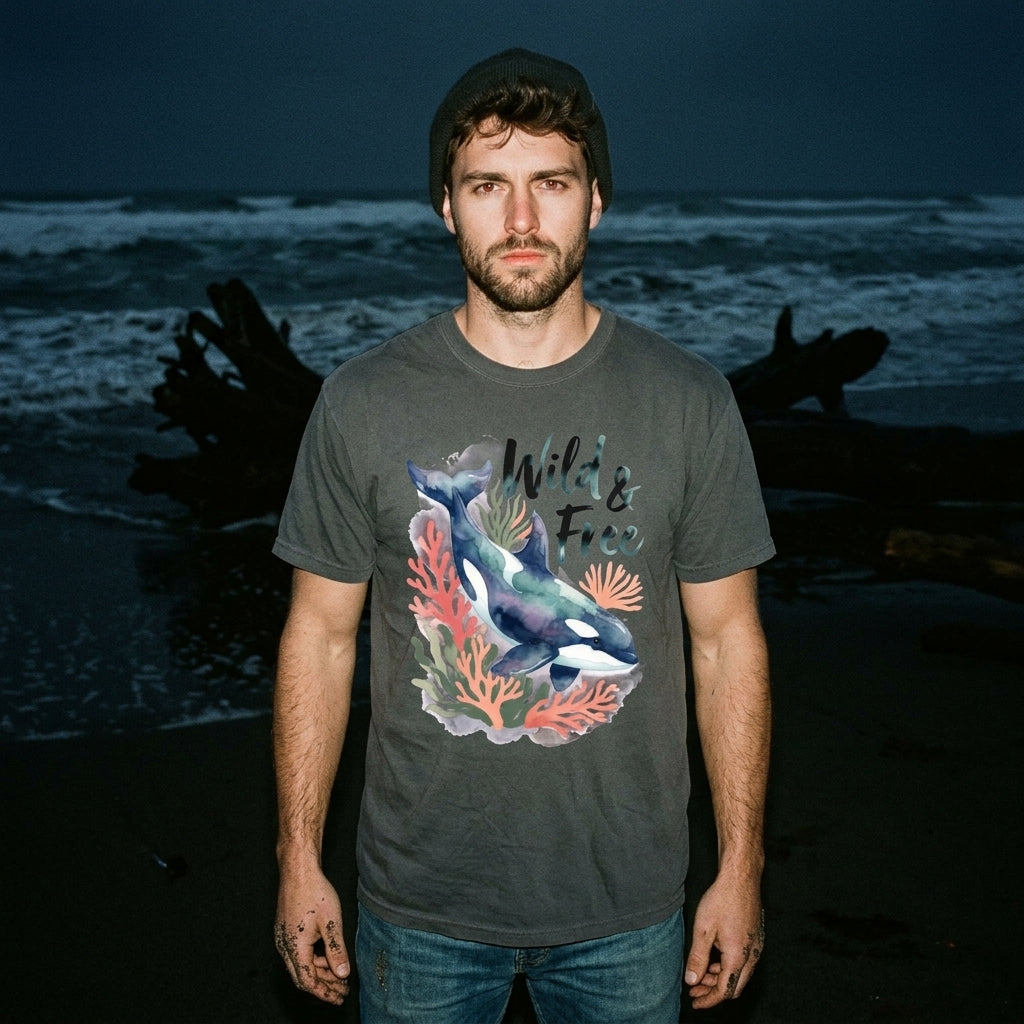 Wild & Free Conservation Orca T-Shirt
