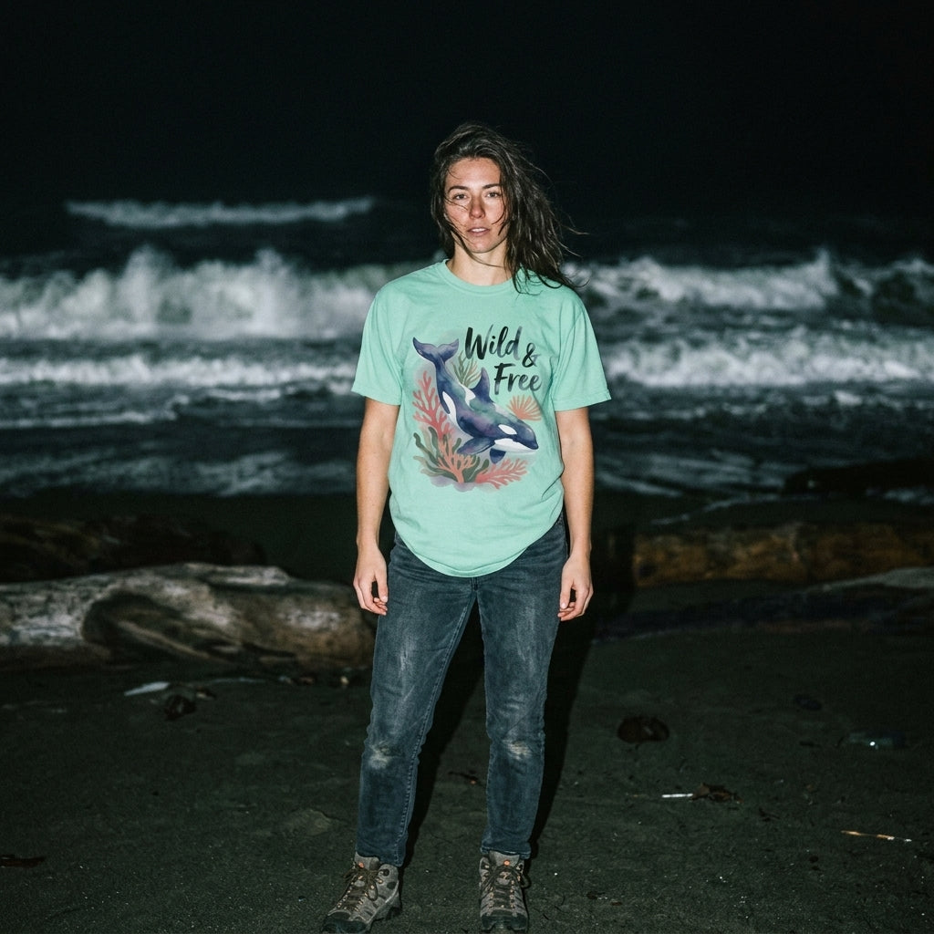 Wild & Free Conservation Orca T-Shirt