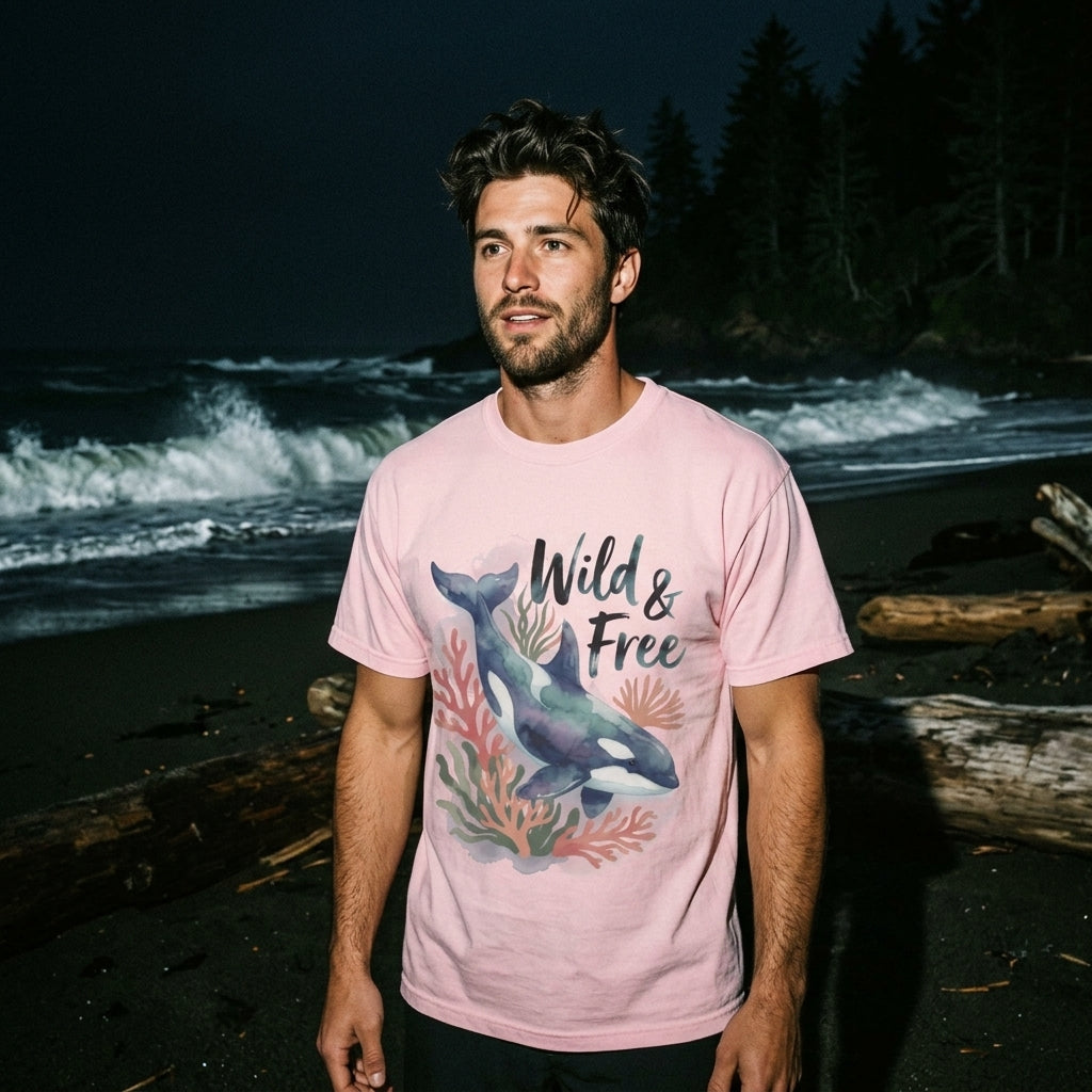 Wild & Free Conservation Orca T-Shirt
