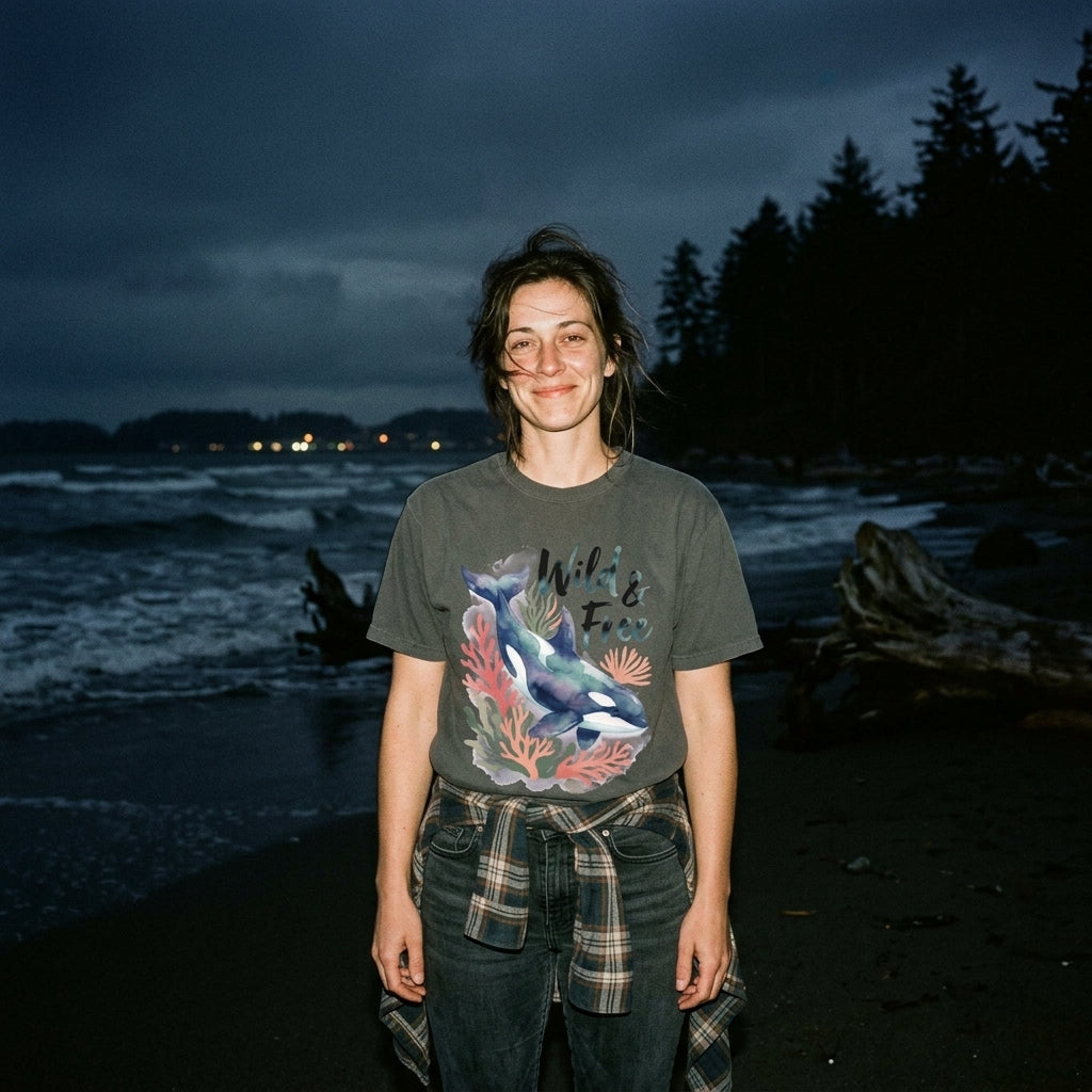 Wild & Free Conservation Orca T-Shirt