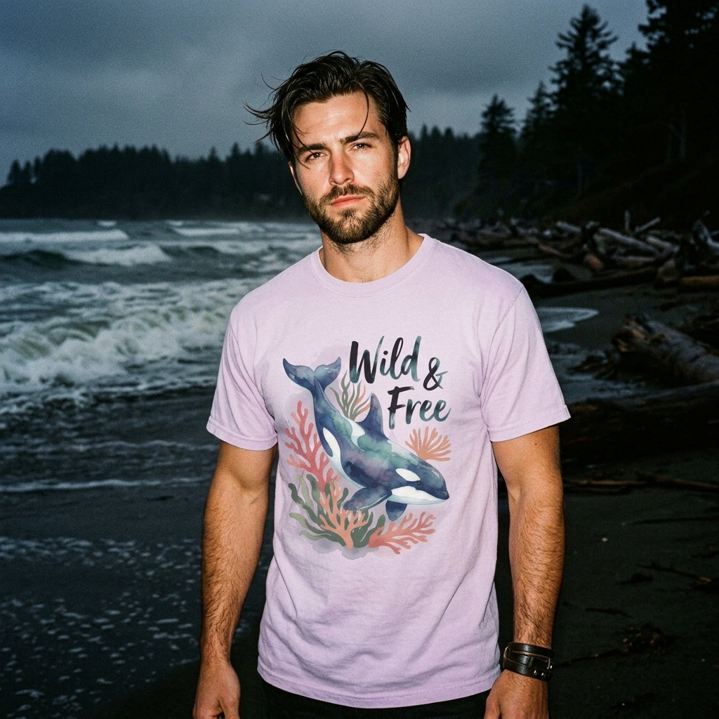 Wild & Free Conservation Orca T-Shirt