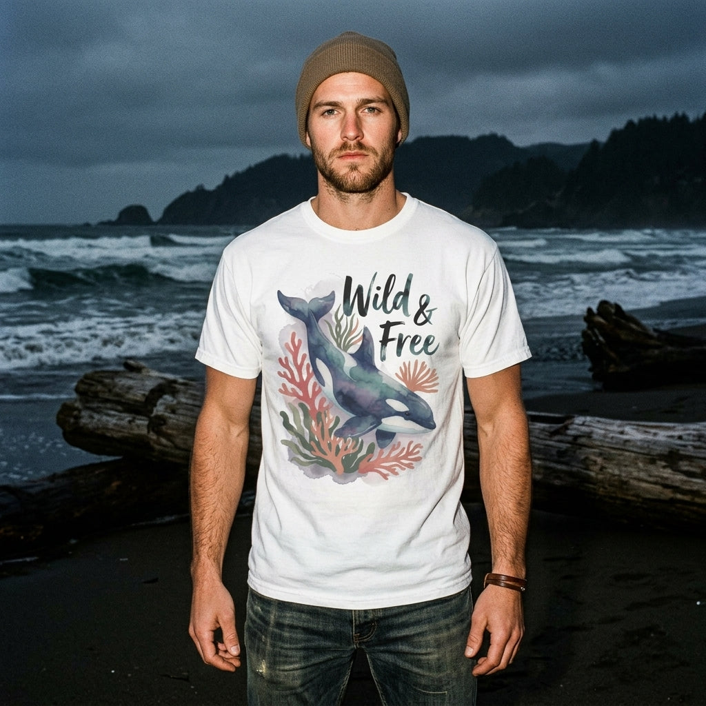 Wild & Free Conservation Orca T-Shirt