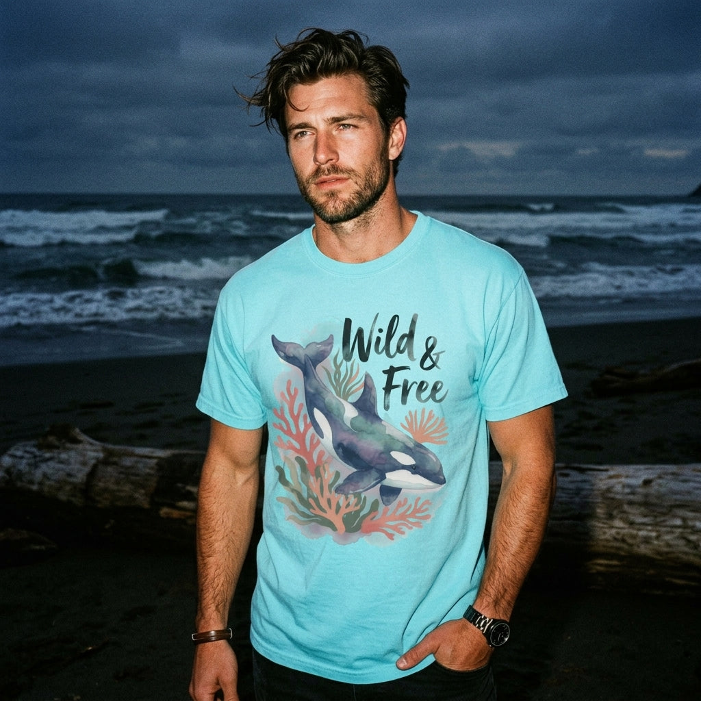 Wild & Free Conservation Orca T-Shirt