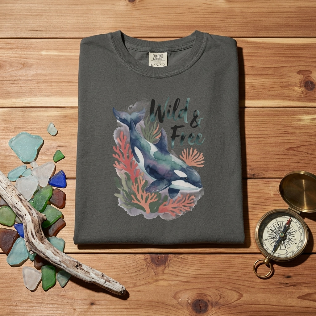 Wild & Free Conservation Orca T-Shirt