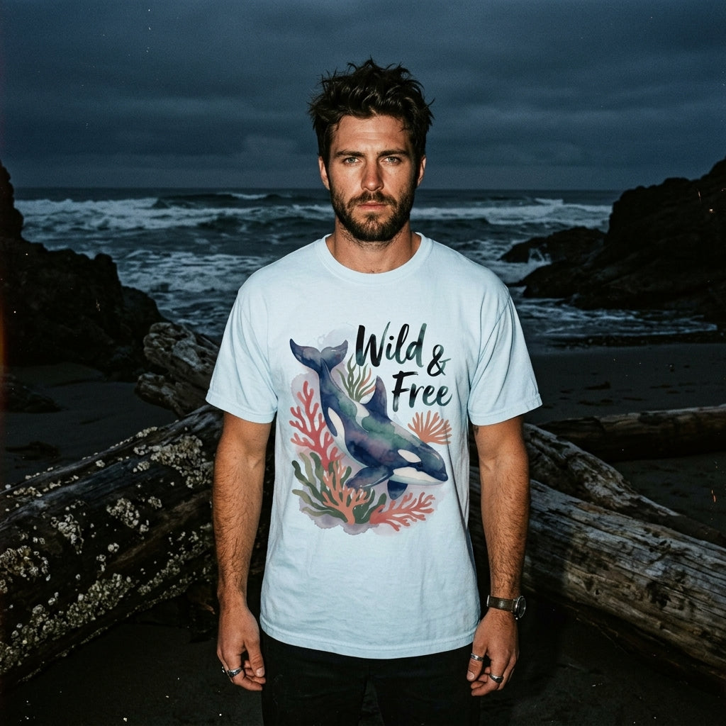 Wild & Free Conservation Orca T-Shirt