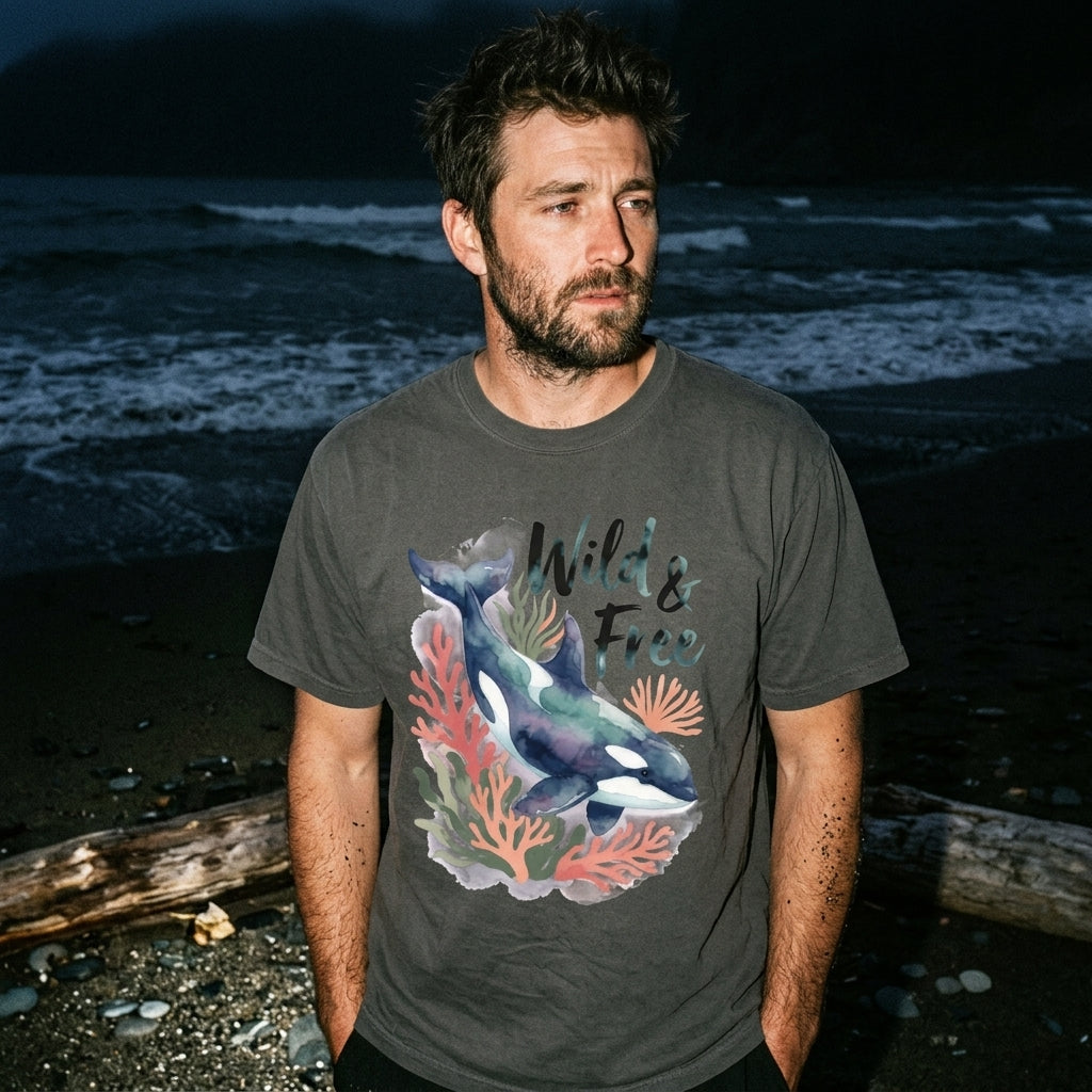 Wild & Free Conservation Orca T-Shirt