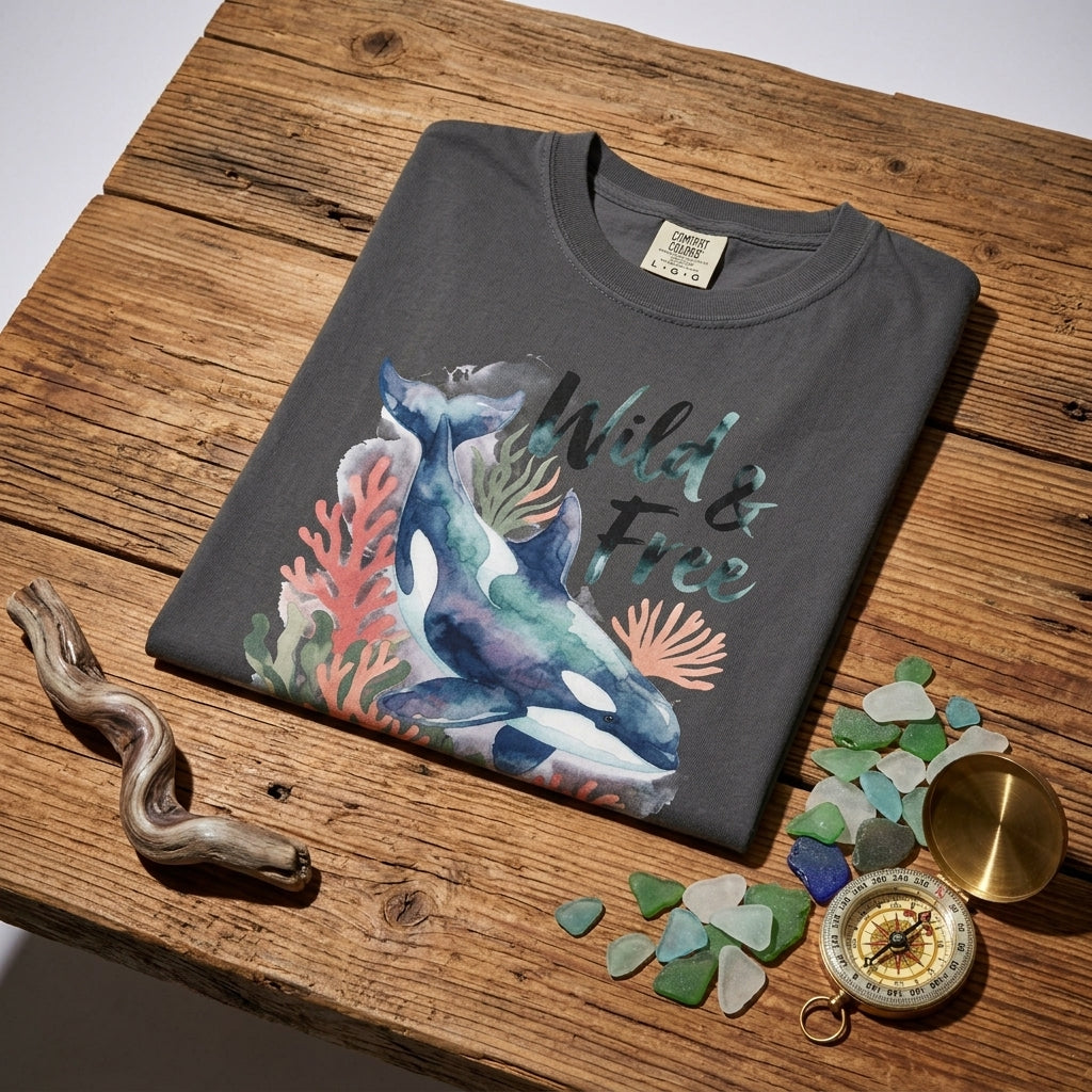 Wild & Free Conservation Orca T-Shirt