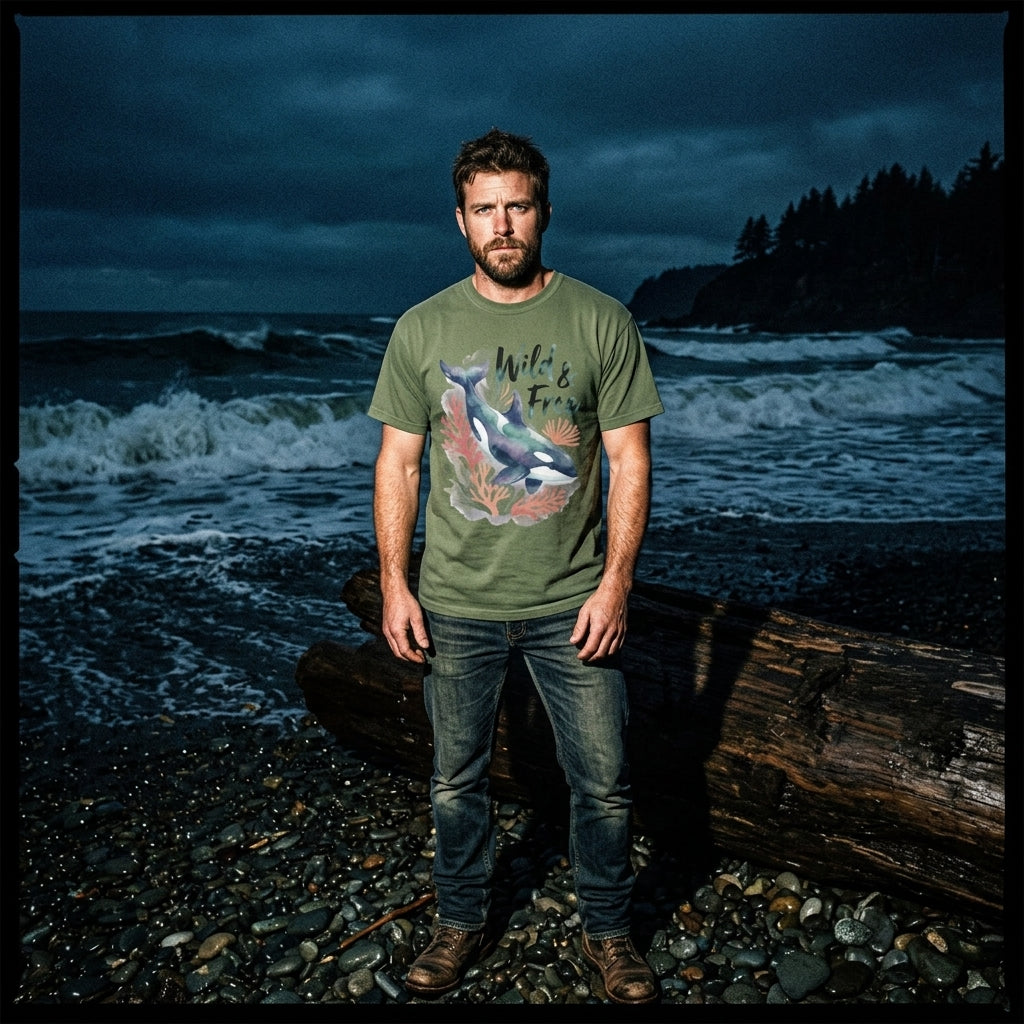 Wild & Free Conservation Orca T-Shirt