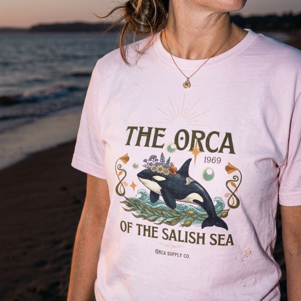The Orca of the Salish Sea T-Shirt