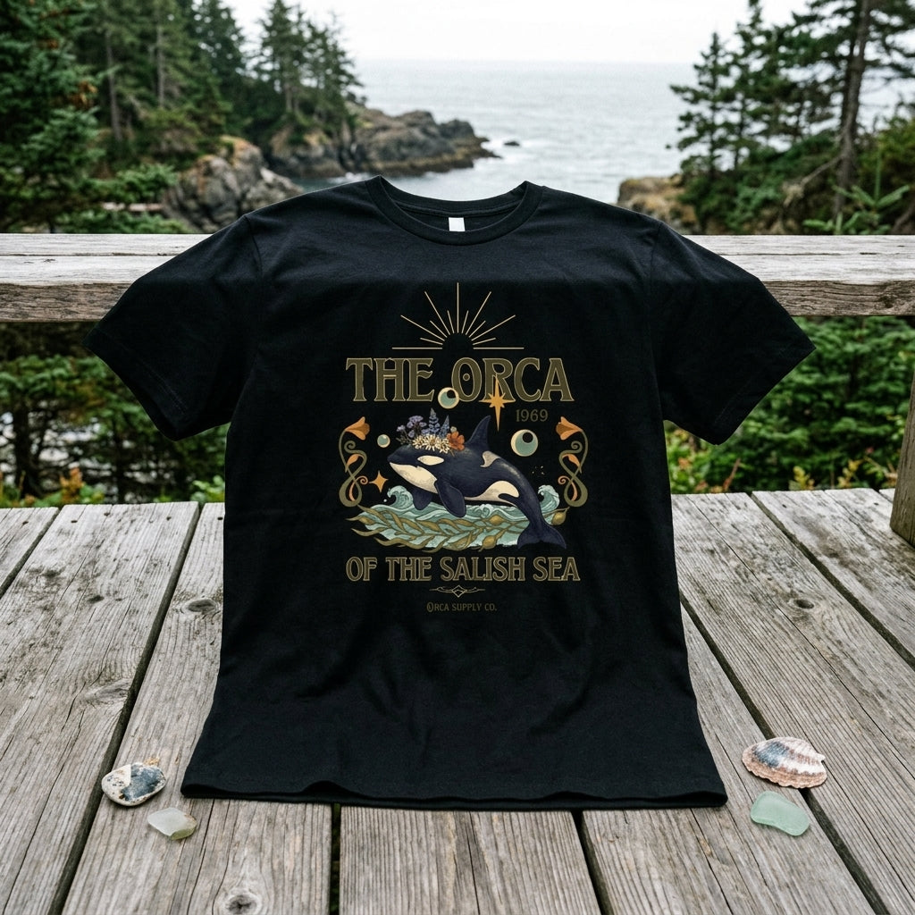 The Orca of the Salish Sea T-Shirt