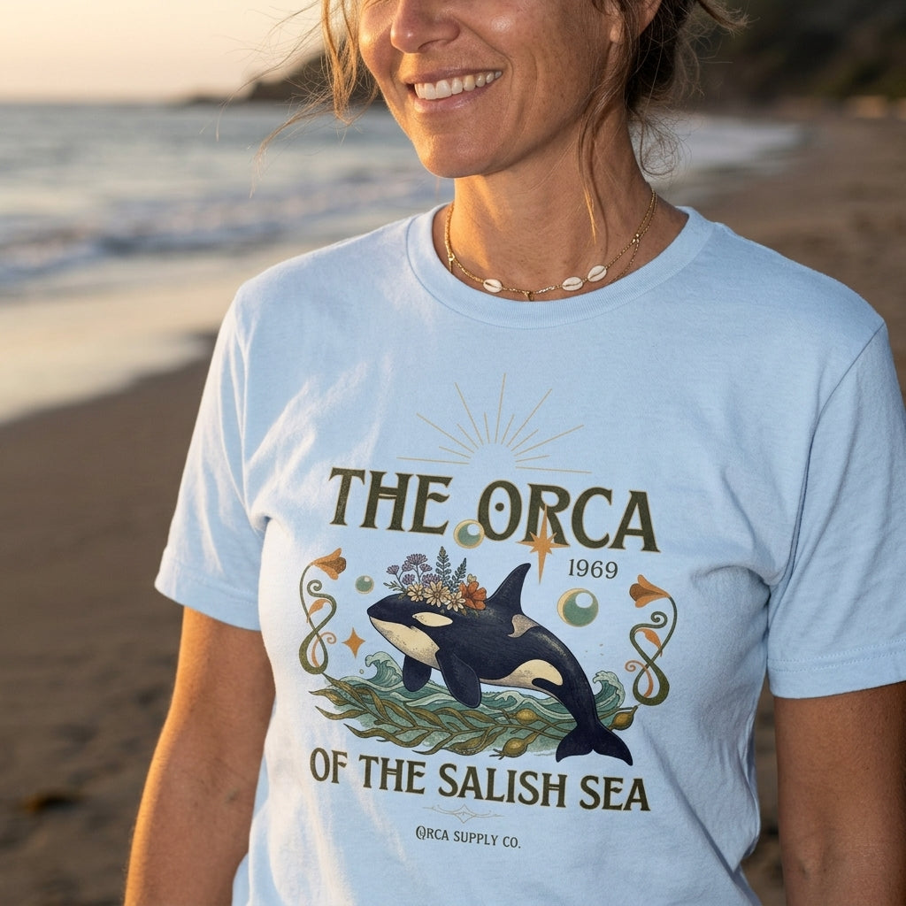 The Orca of the Salish Sea T-Shirt
