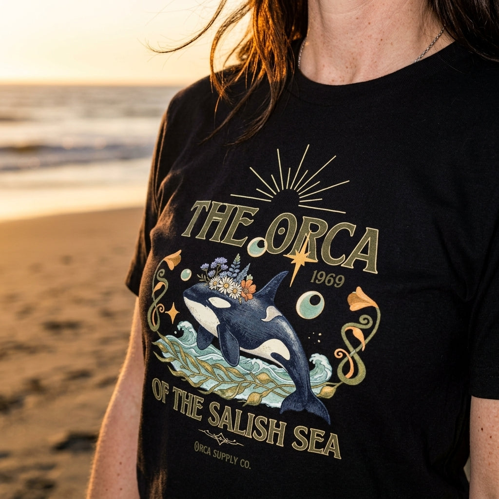 The Orca of the Salish Sea T-Shirt