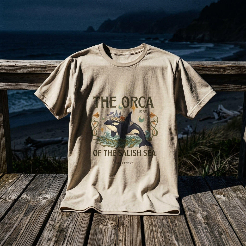 The Orca of the Salish Sea T-Shirt