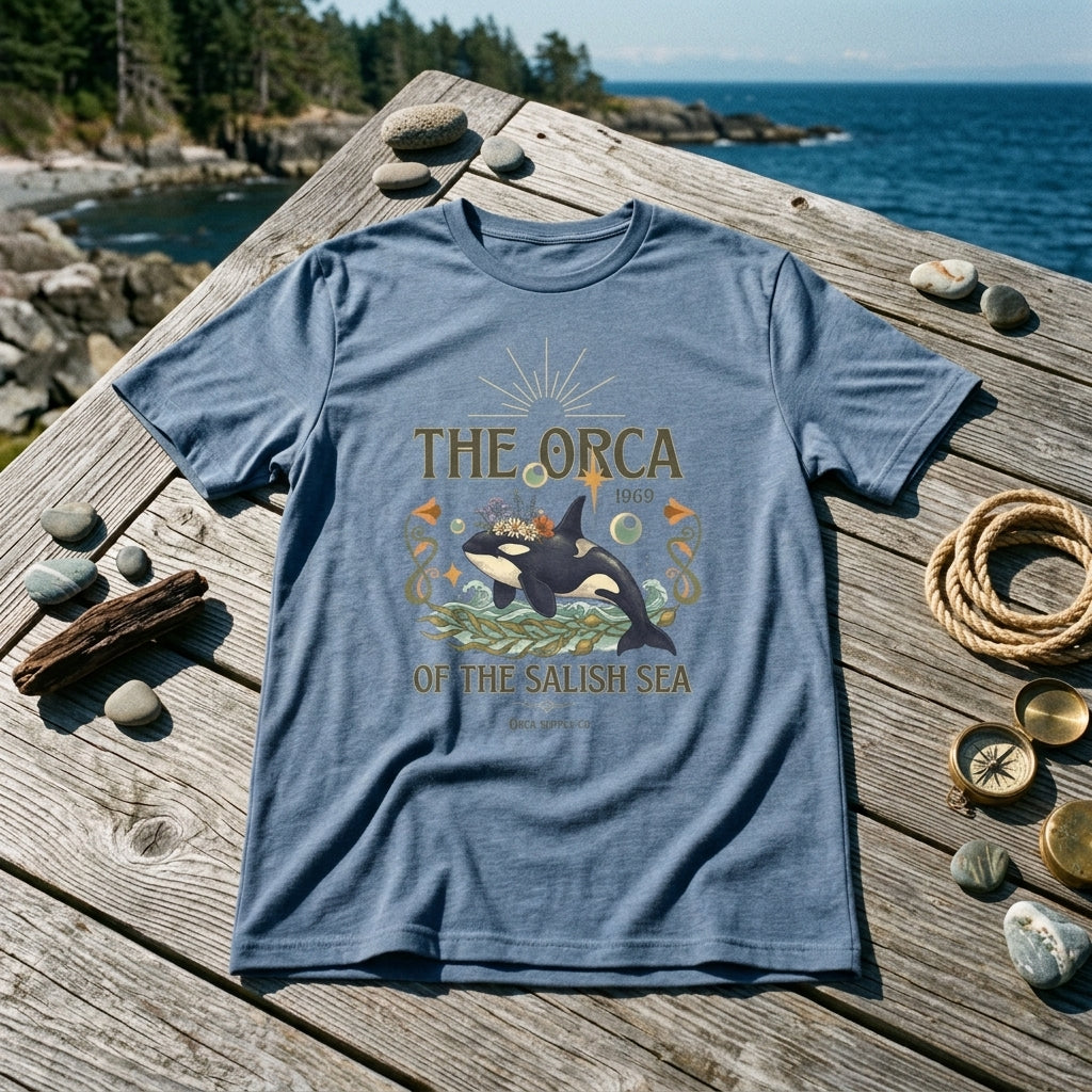 The Orca of the Salish Sea T-Shirt