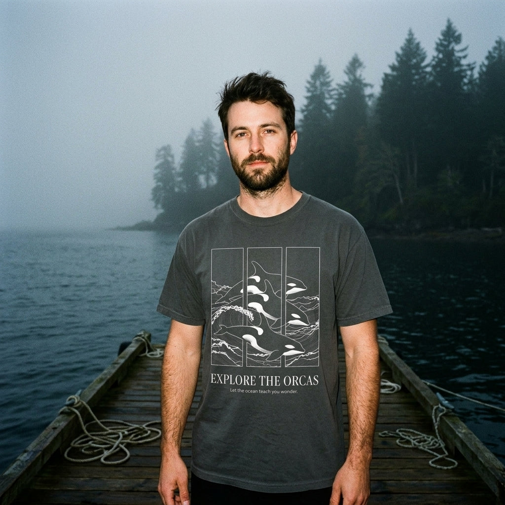 Explore the Orcas Conservation T-Shirt