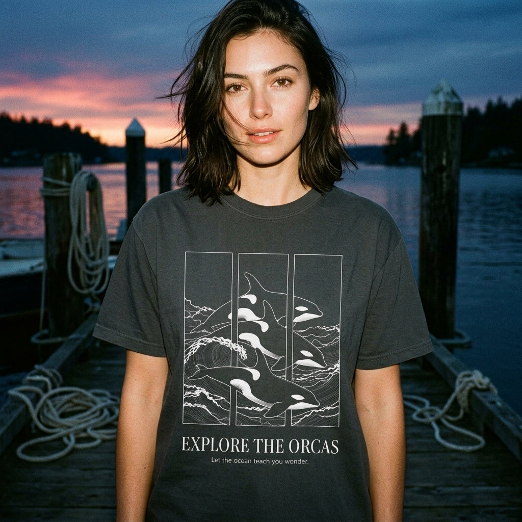 Explore the Orcas Conservation T-Shirt