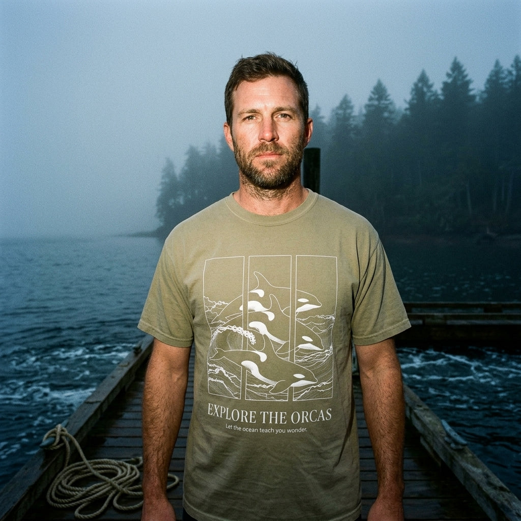 Explore the Orcas Conservation T-Shirt