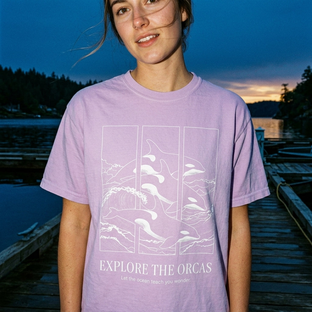 Explore the Orcas Conservation T-Shirt