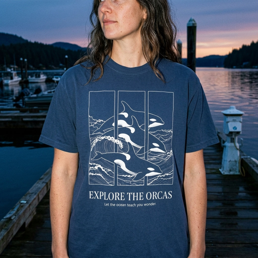 Explore the Orcas Conservation T-Shirt