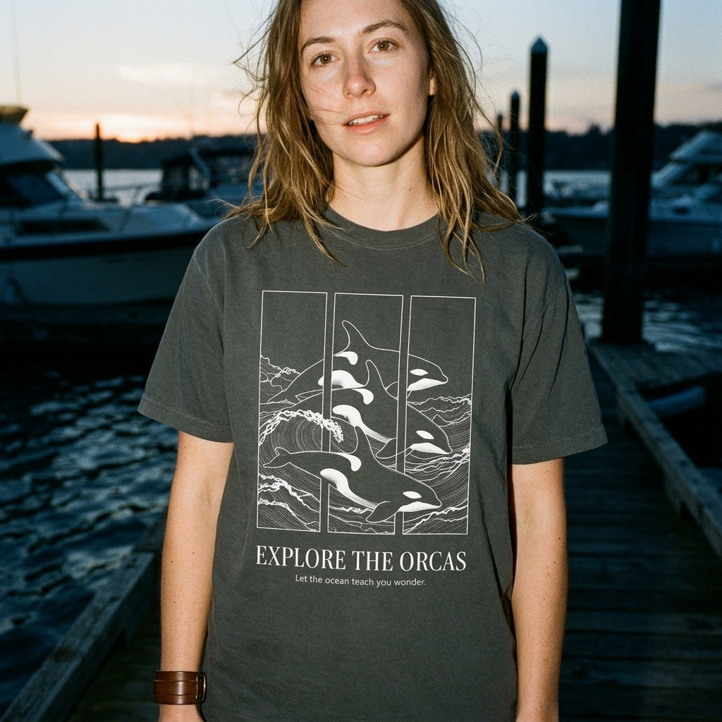 Explore the Orcas Conservation T-Shirt