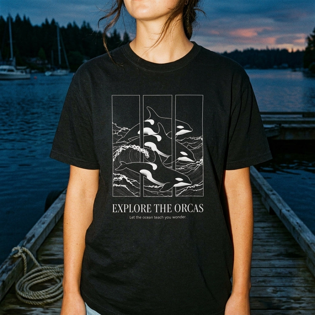 Explore the Orcas Conservation T-Shirt