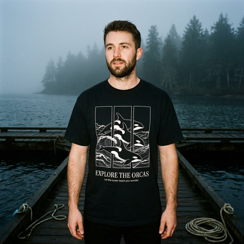 Explore the Orcas Conservation T-Shirt