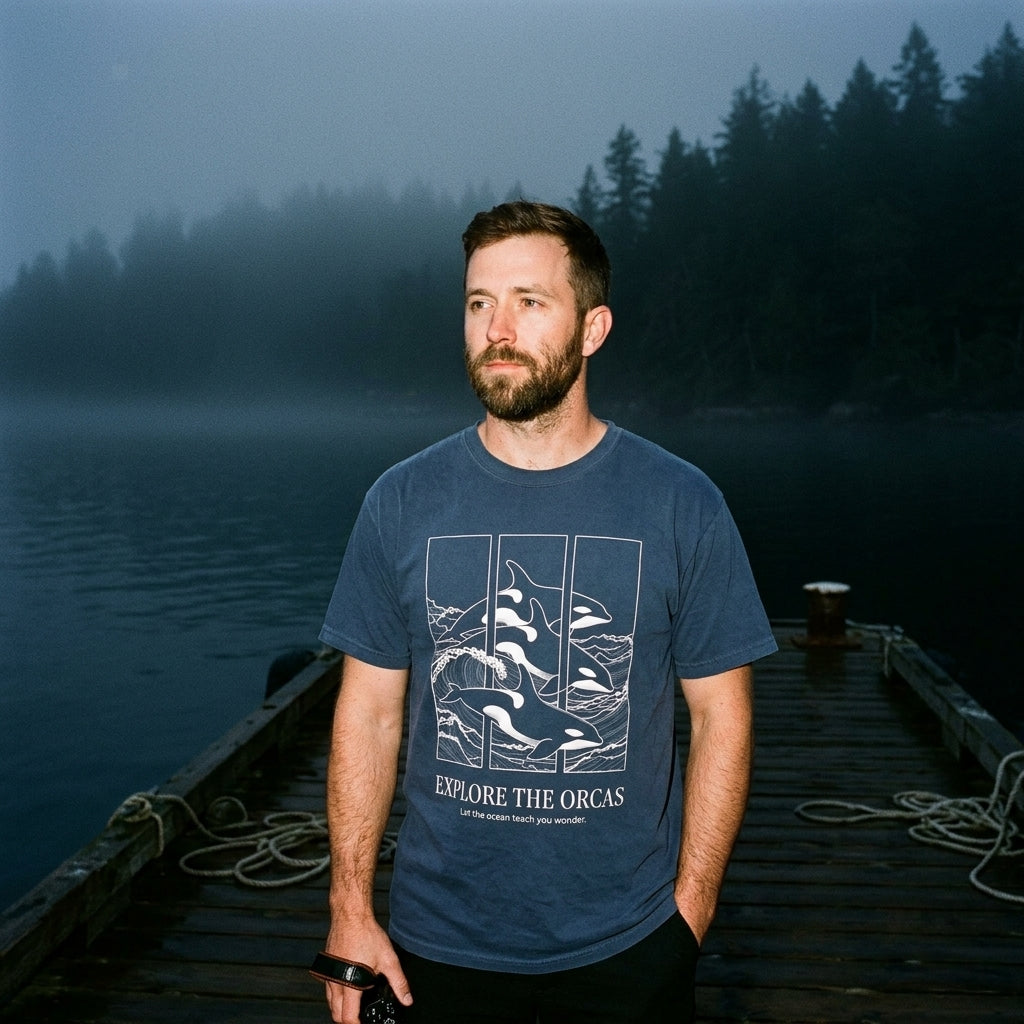 Explore the Orcas Conservation T-Shirt