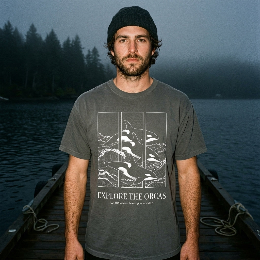 Explore the Orcas Conservation T-Shirt