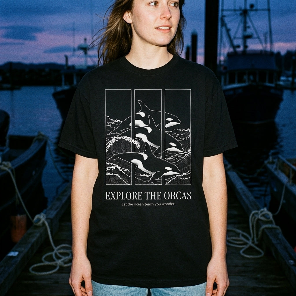 Explore the Orcas Conservation T-Shirt