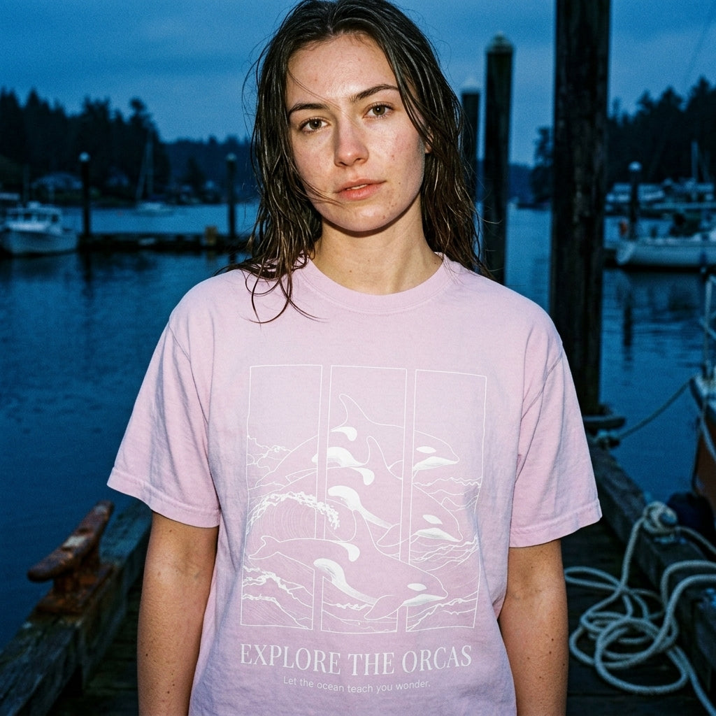 Explore the Orcas Conservation T-Shirt