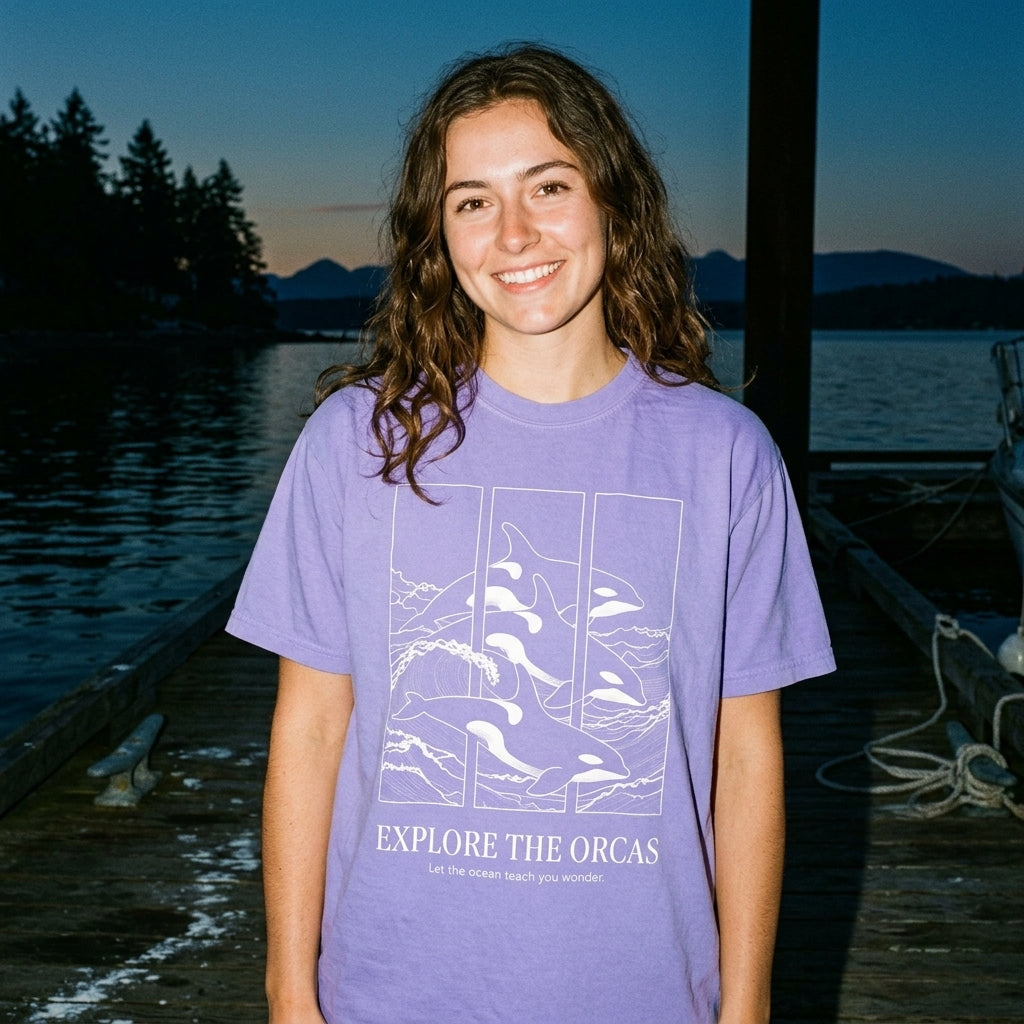 Explore the Orcas Conservation T-Shirt