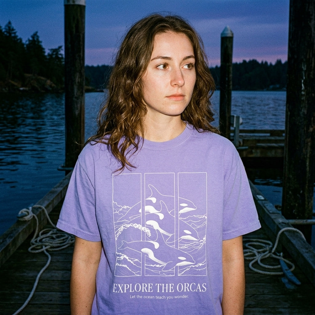 Explore the Orcas Conservation T-Shirt