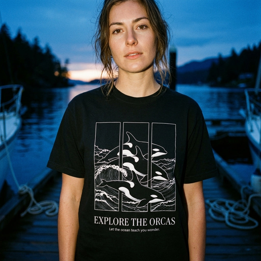 Explore the Orcas Conservation T-Shirt