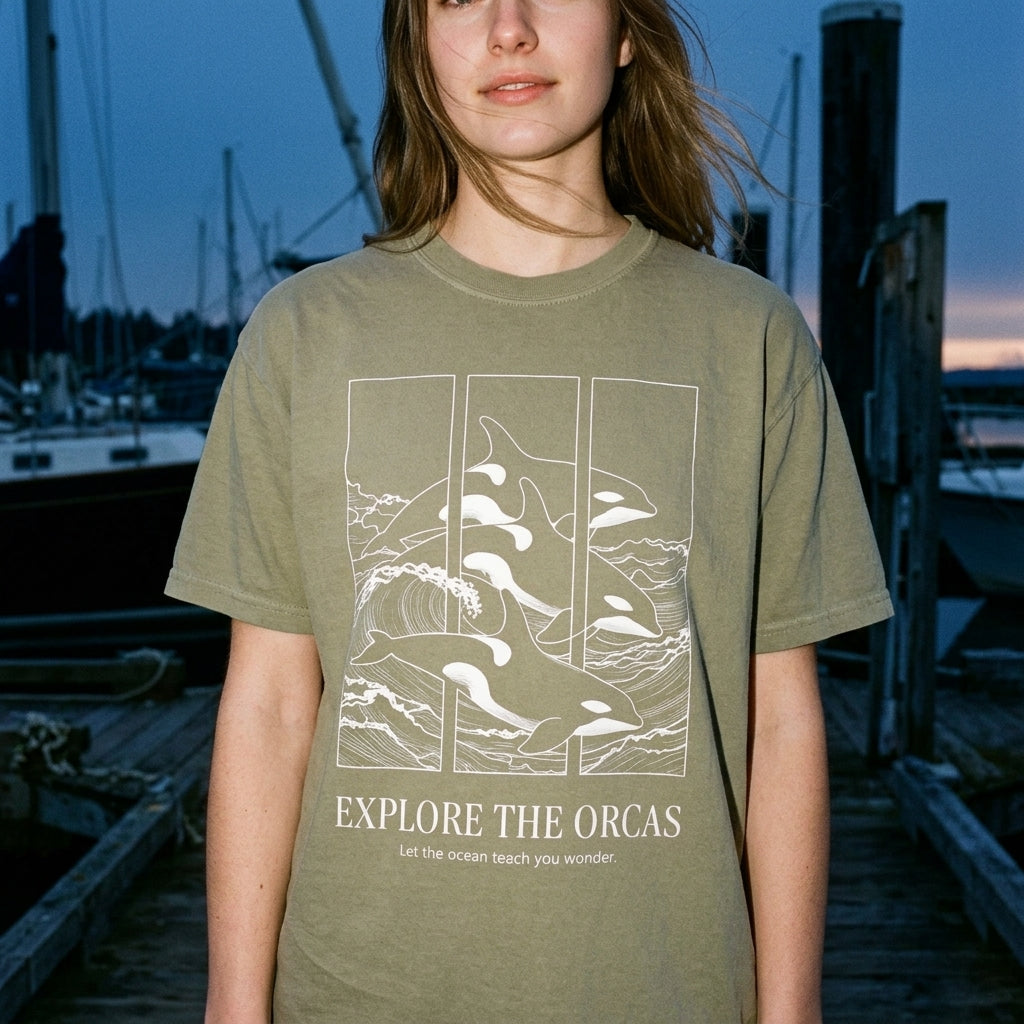 Explore the Orcas Conservation T-Shirt