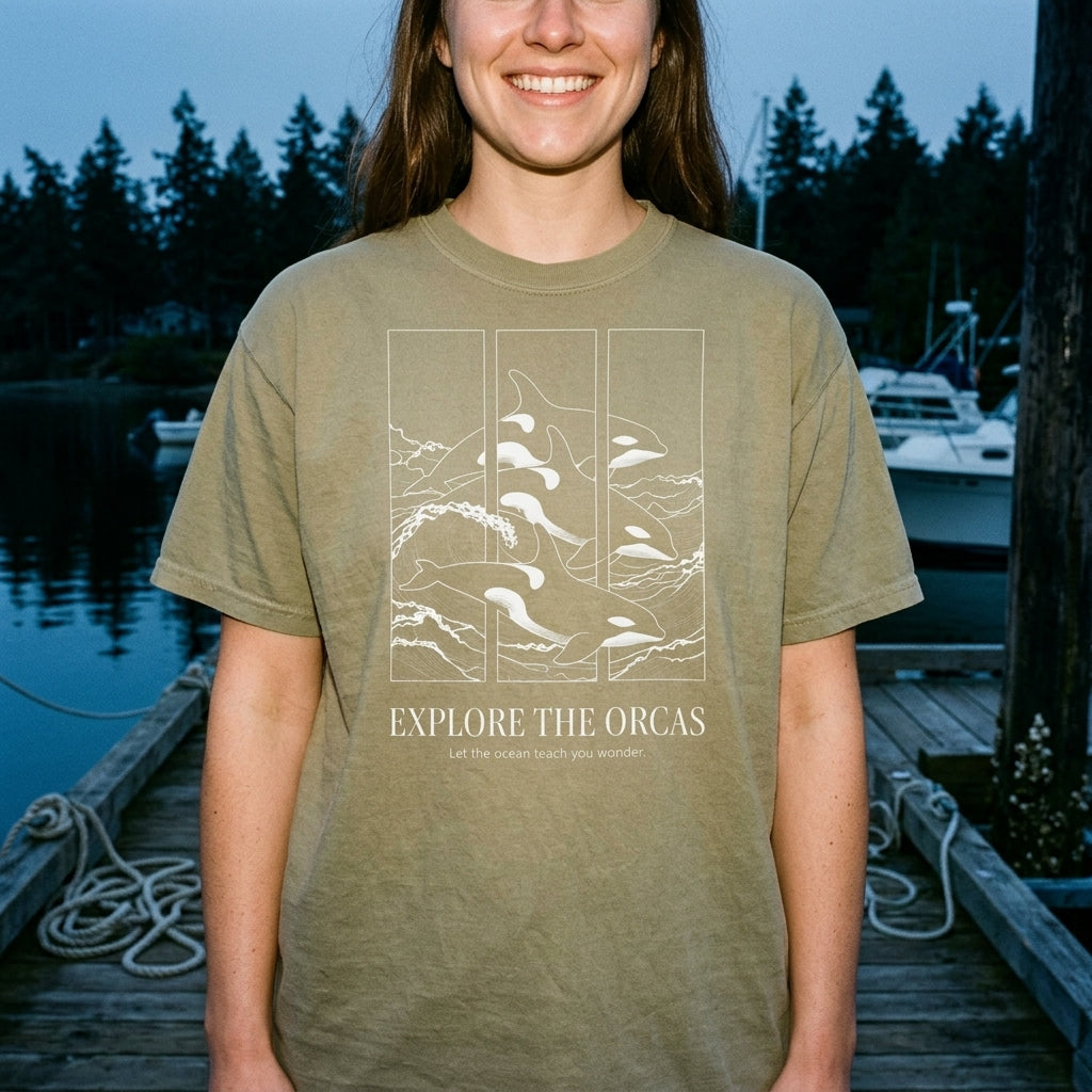 Explore the Orcas Conservation T-Shirt