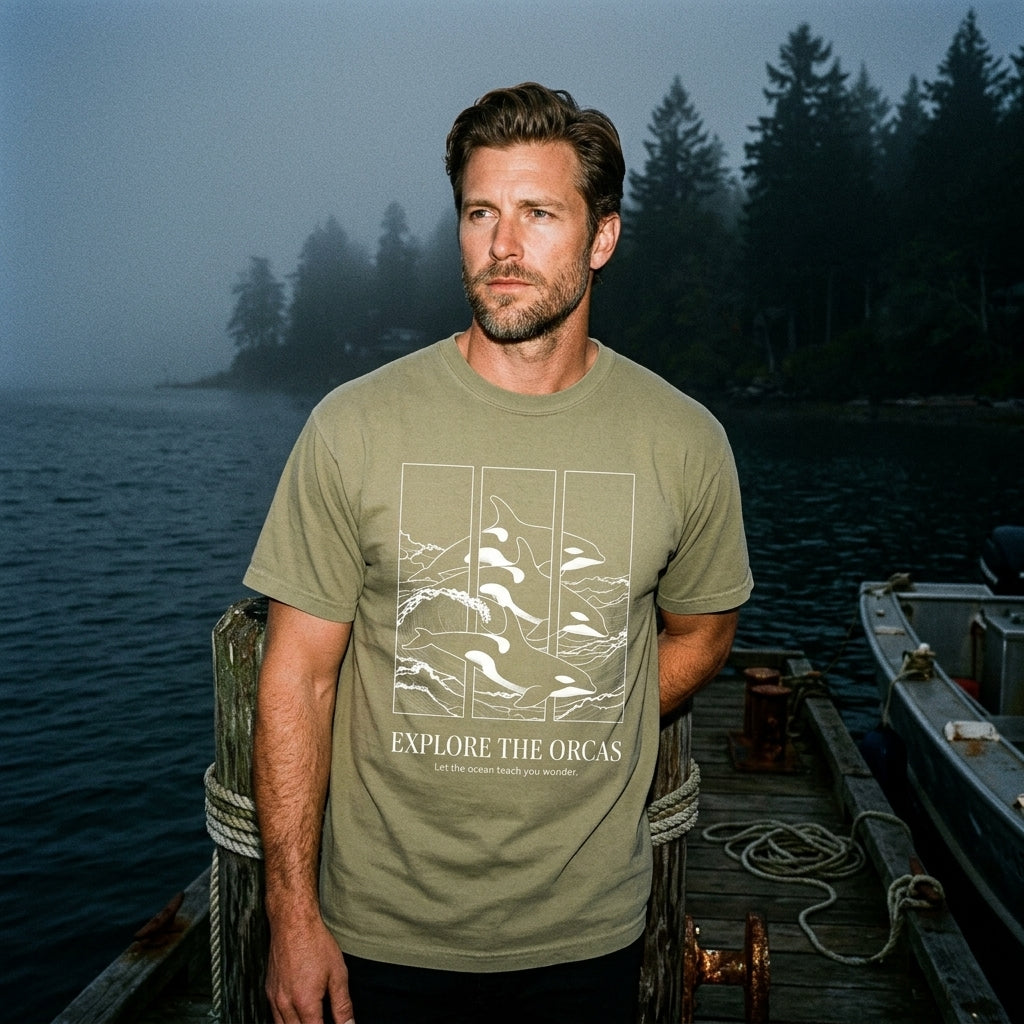Explore the Orcas Conservation T-Shirt