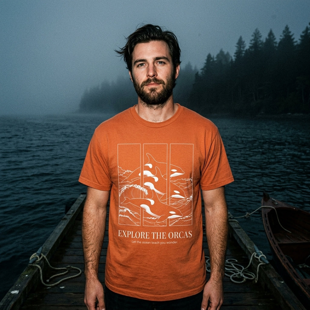 Explore the Orcas Conservation T-Shirt