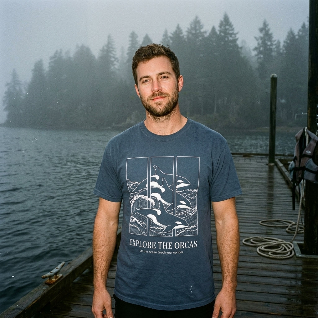 Explore the Orcas Conservation T-Shirt