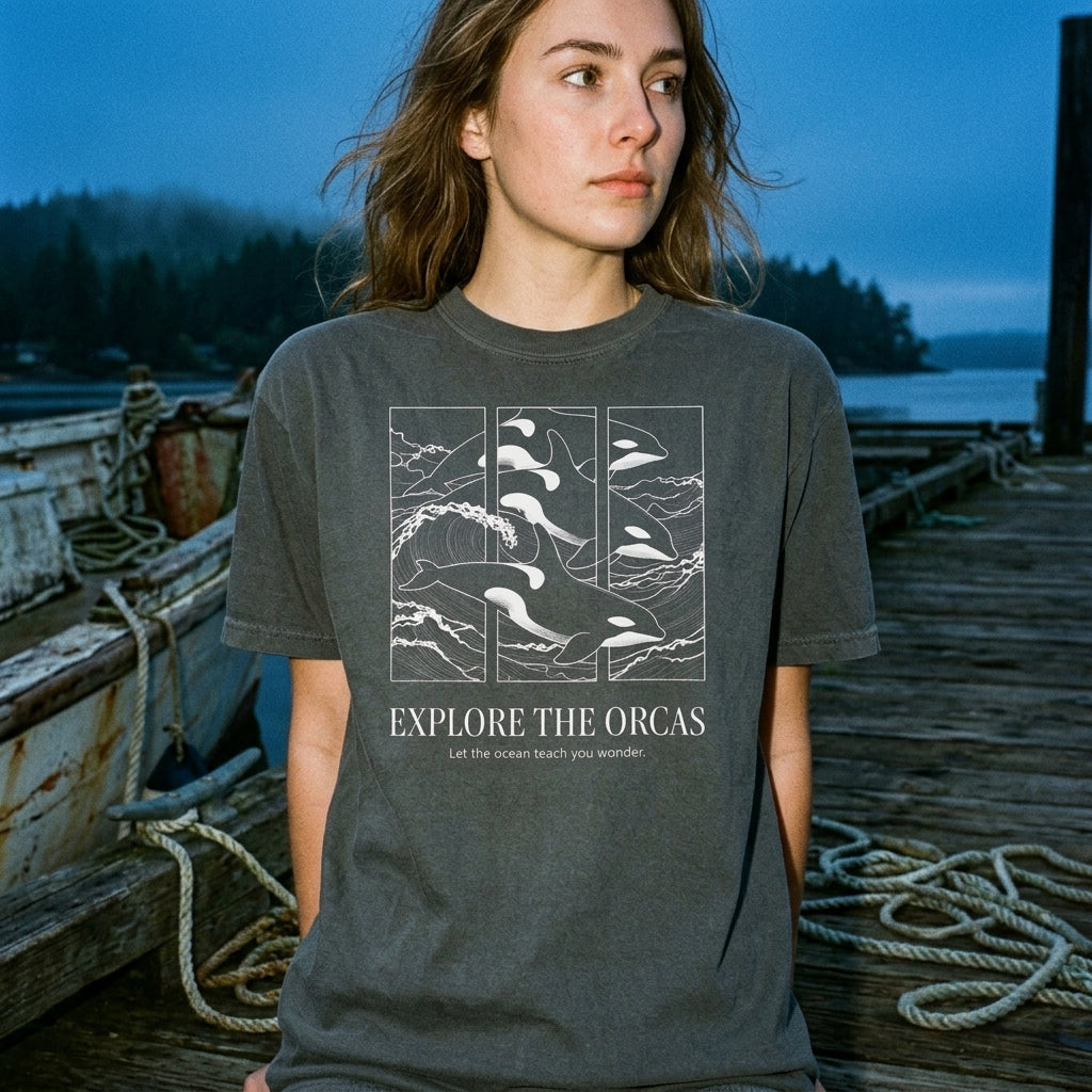 Explore the Orcas Conservation T-Shirt
